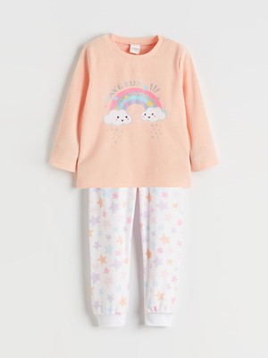 Lc Waikiki Yeni Sezon Baskılı Kız Çocuk Pijama Takım