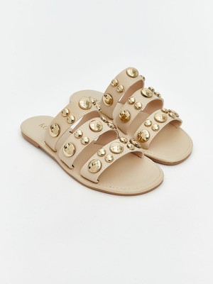 Lc Waikiki Yeni Sezon Deri Görünümlü Kadın Terlik