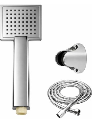 Musluq Banyo Duş Başlığı Set Krom Şık Tasarım Moder Tasarım