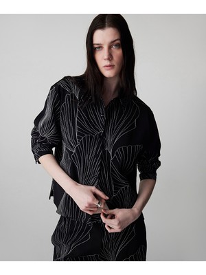 İpekyol Nakışlı Gömlek IS1260025124001