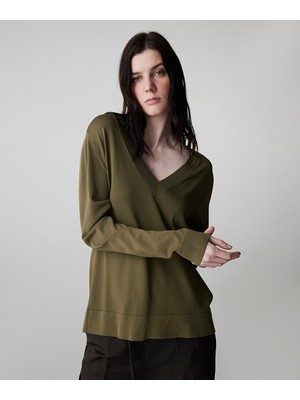 İpekyol V yaka basic triko IS1260050081022