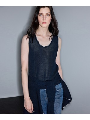 İpekyol Kontrast Biyeli Triko IS1260050017015