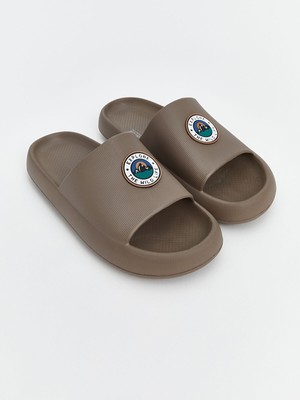 Lc Waikiki Yeni Sezon Baskılı Tek Bantlı Erkek Terlik