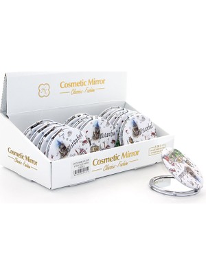 Konyax Taşlı Istanbul Tasarımı El Aynası Ince Seri 2