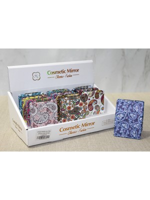Konyax Taşlı El Aynası Dikdörtgen Ince Seri 5