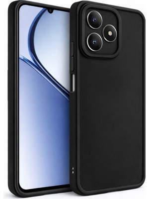 Vissona Realme C63 Uyumlu Kamera Çıkıntılı Mat Silikon Telefon Kılıfı
