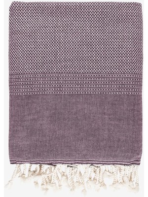 Barine Tan Dokulu Peştemal Mor