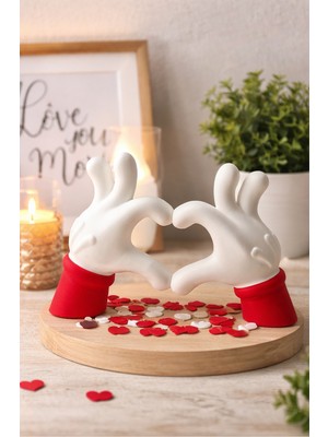 3D Boyuthane Sevgililer Günü Aşkın Elleri