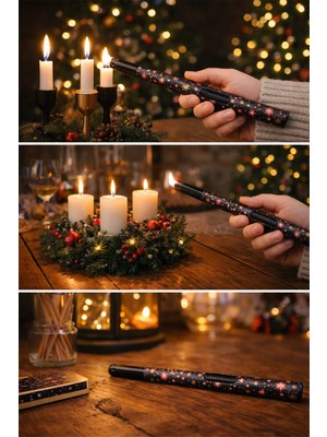 BRANDSMITHS Yıldız Desenli Mum Çakmağı