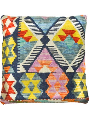 Kilim Co. El Dokuma Afgan Kilim Kırlent Kılıfı