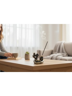 Kelebek Rüyası Sanat Atölyesi Dekoratif Sevgili Tütsülük-Model-1 , Hediyelik , Dekorasyon , Sevgililer Günü