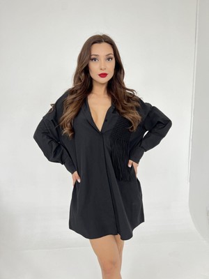 Adisia 6309 Gömlek-Siyah