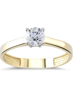 Hepimitu Tektaş Altın Yüzük YZA.108.04