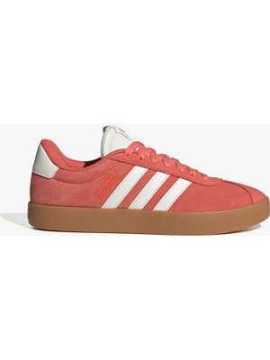 adidas VL Court 3.0 Kadın Kırmızı Spor Ayakkabı.-