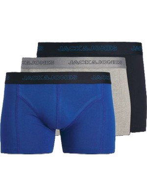 Jack & Jones Jack&jones Jaccooper Solid Trunks 3'lü Erkek Boxer 12291498