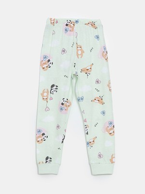 Lc Waikiki Yeni Sezon Beli Lastikli Baskılı Kız Çocuk Pijama Alt