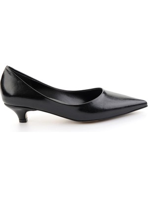 Bambi Siyah  Kadın Klasik Topuklu Ayakkabı K01231513142