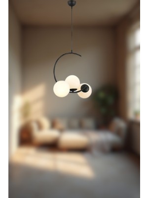 Ronisu Aydınlatma Soluxa Sarkıt Avize – 4 Farlı Renk Seçenekli Modern Tasarım Avize