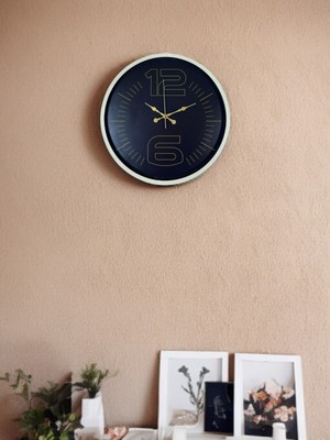 Lowell Home 36 cm Krem Dekoratif Duvar Saati LWLHM-RSYT367