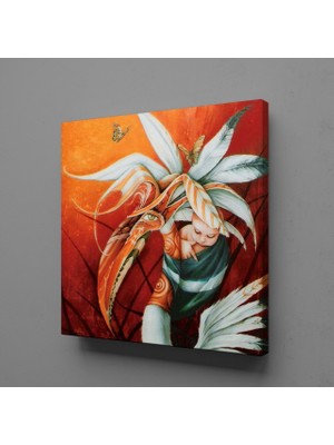 Technopa BEBEK VE LEYLEK KANVAS TABLO - 60x60cm