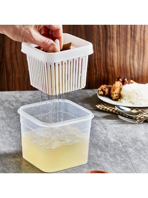 Smartware Loxo Süzgeçli Sızdırmaz Saklama Kabı 1500 ml