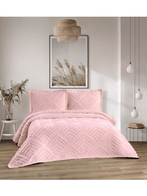 D'niss Home Iskandinav Helen 3 Parça Çift Kişilik Yatak Örtüsü