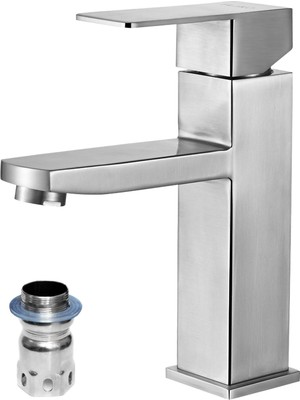 Fleko Stell Inox Lavabo Bataryası