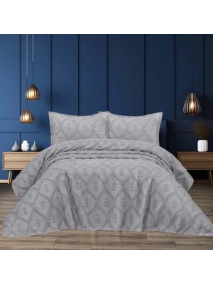 D'niss Home Alisa 3 Parça Çift Kişilik Yatak Örtüsü