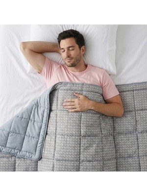 Othello Kullanımı Kolay Çift Kişilik Yorgan 195X215 cm Vizon - Dormio Trigo Serisi