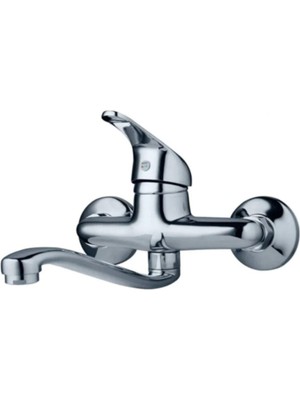 Ucuzluk Evi Duvardan Aplike Mutfak Eviye Lavabo Bataryası Döner Boru