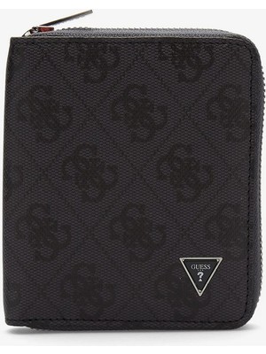 Guess SMMALOLEA02 Milano Compact Zip A Erkek Cüzdan