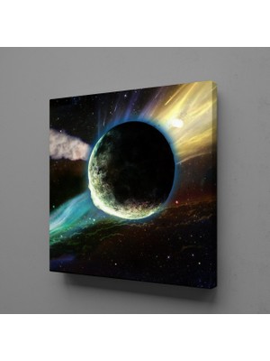 Technopa UZAY VE GÖKYÜZÜ RESİMLER TEMALI KANVAS TABLO - 40x40cm