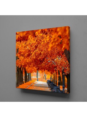 Technopa SONBAHARIN BÜYÜSÜ TEMALI KANVAS TABLO - 30x30cm