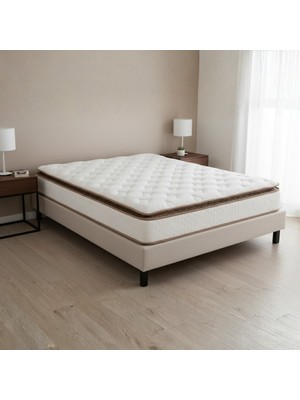 Argimo Cortado Çift Kişilik Pedli Paket Yaylı Yatak 30  cm