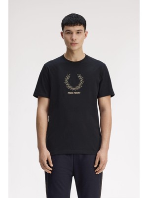 Fred Perry M1775 Outline Laurel Wreath Erkek Tişört