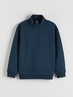 Lc Waikiki Yeni Sezon Dik Yaka Erkek Çocuk Kalın Sweatshirt