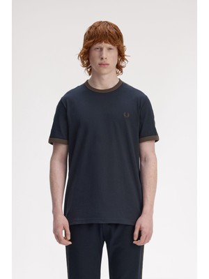 Fred Perry M4613 Contrast Tape Ringer Erkek Tişört