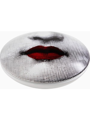 Fornasetti Tema E Variazioni Italyan Tasarımı, Porselen Dekoratif Mücevher Kutusu