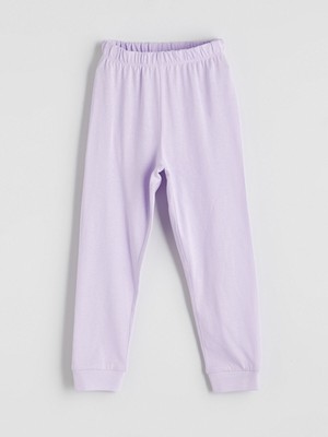 Lc Waikiki Yeni Sezon Beli Lastikli Kız Çocuk Jogger Pijama Altı