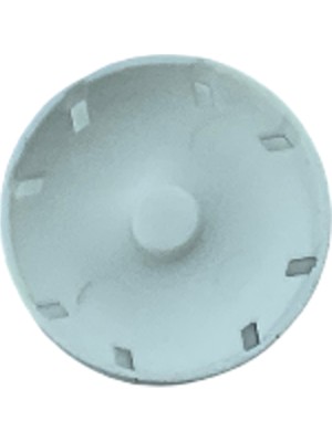 MorPerde 32'lik Beyaz Yaylı Stor Perde ve Projeksiyon Perde Boru Sonu Tıpası