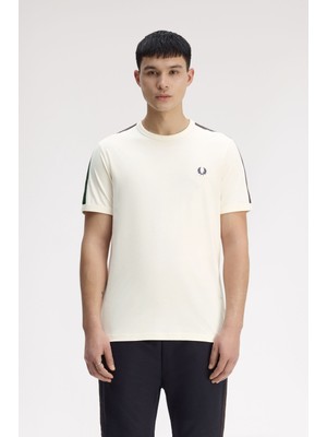 Fred Perry M4613 Contrast Tape Ringer Erkek Tişört