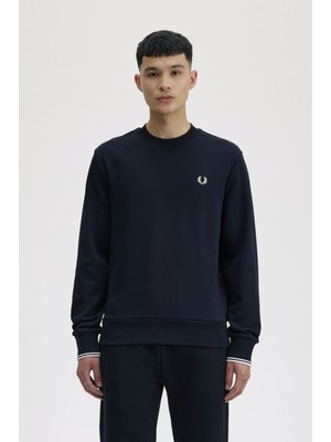Fred Perry M7535 Crew Neck Erkek Sweatshirt