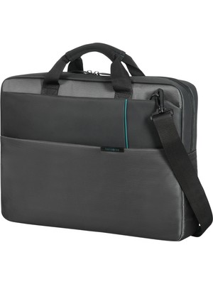 Samsonite 16N-09-003  17.3" Qibyte Notebook Çantası Antrasit Plastik Malzeme ile Koruma Sağlayan