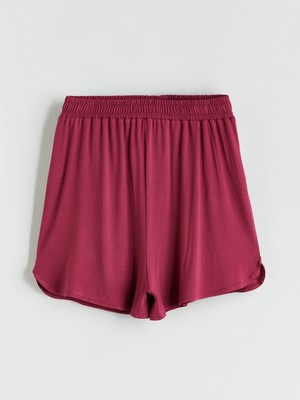 Lc Waikiki Yeni Sezon Beli Lastikli Kız Çocuk Pijama Şort