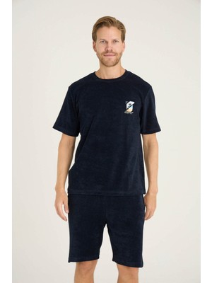 Kly Erkek O.yaka Şortlu Takım Şık Tasarım 2021