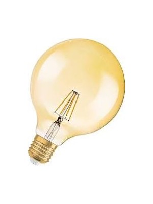 Osram LED Clasıc 1906 Vıntage GLOBE95 6.5W 270OK Sarı Işık LED Ampul 4 Adet