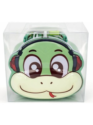 Nasyonel Toys Kulaklıklı Dinozor Figürlü Kumbara – Çocuklar Için Eğlenceli Para Biriktirme Kumbarası