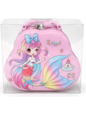 Nasyonel Toys Deniz Kızı Figürlü Kumbara – Çocuklar Için Sevimli Para Biriktirme Kumbarası