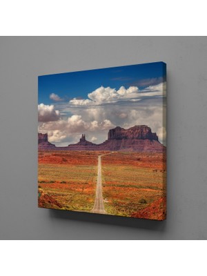 Technopa DAĞ YOL KANVAS TABLO - 30x30cm