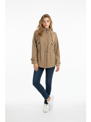 Paolo Framinco PF-081 Kuzu Derisi Rose Perforeli Kürk Deri Ceket